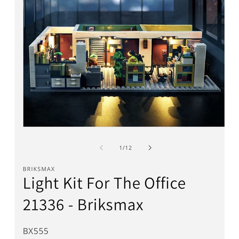 The Office Briksmax LES Lighting Kit BX555 NEW - Picture 5 of 6